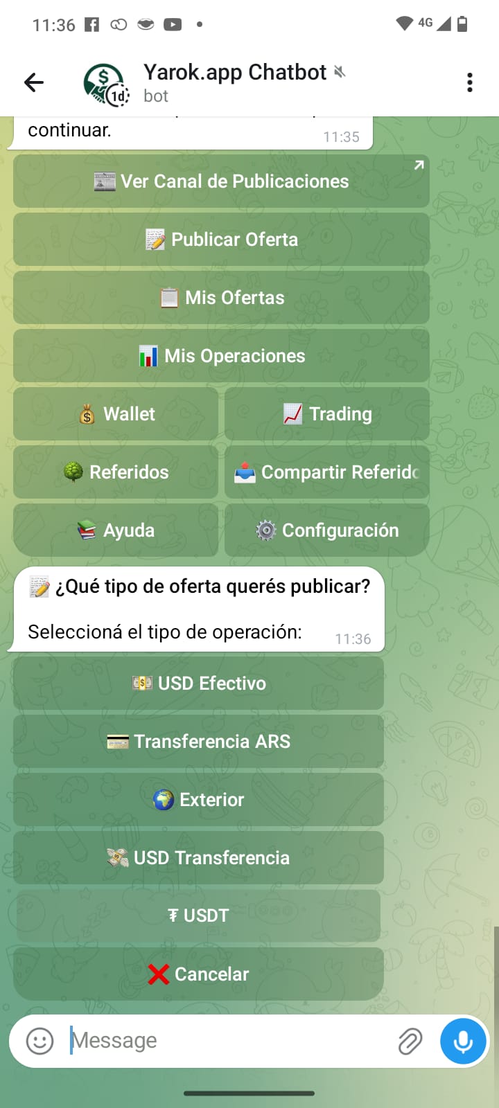 Paso 3 - Publicar oferta